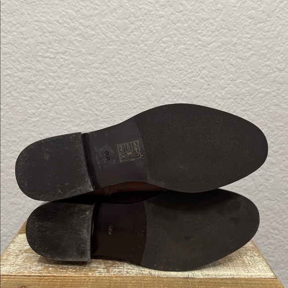 Tory Burch Everly Leather Riding Boots Size 6.5 Brown - Picture 9 of 10